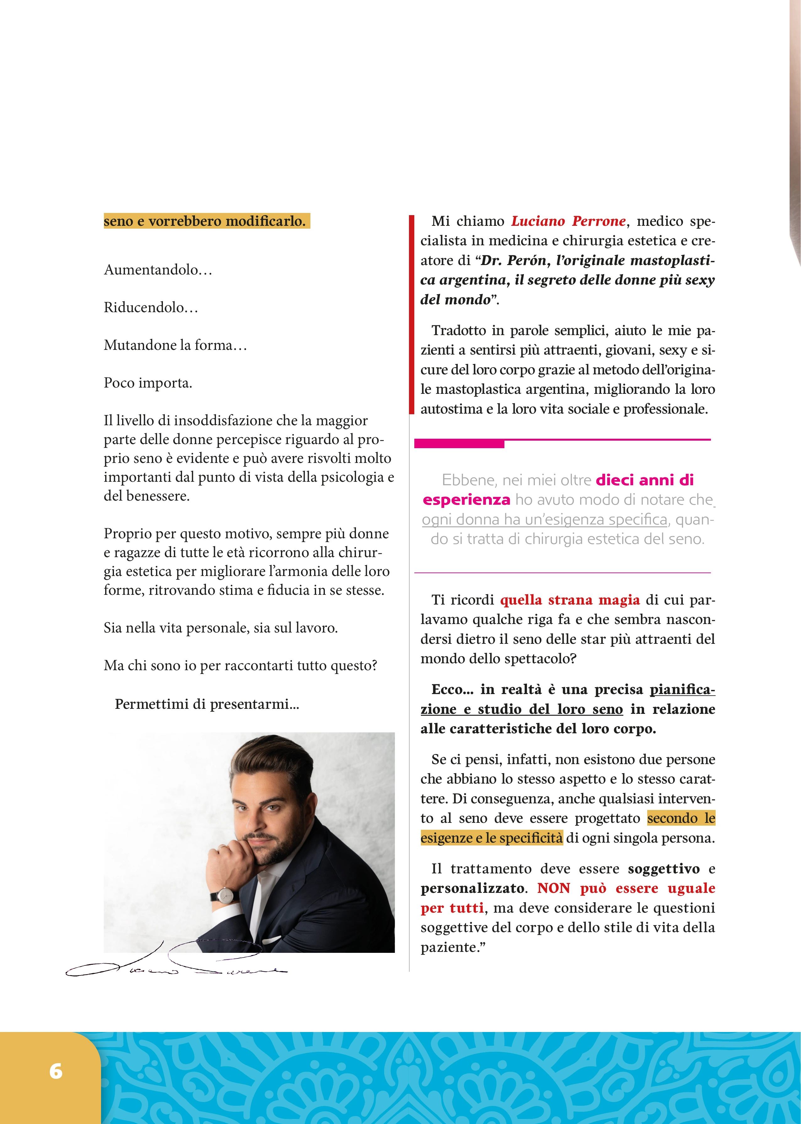 Magalog Spread - DRD layout