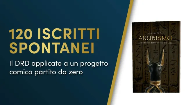 Caso studio Anubismo, 120 iscritti spontanei