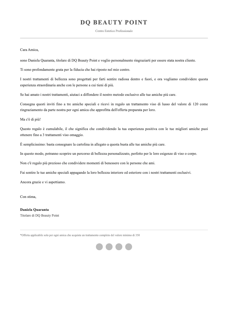 Referral Letter - generic layout