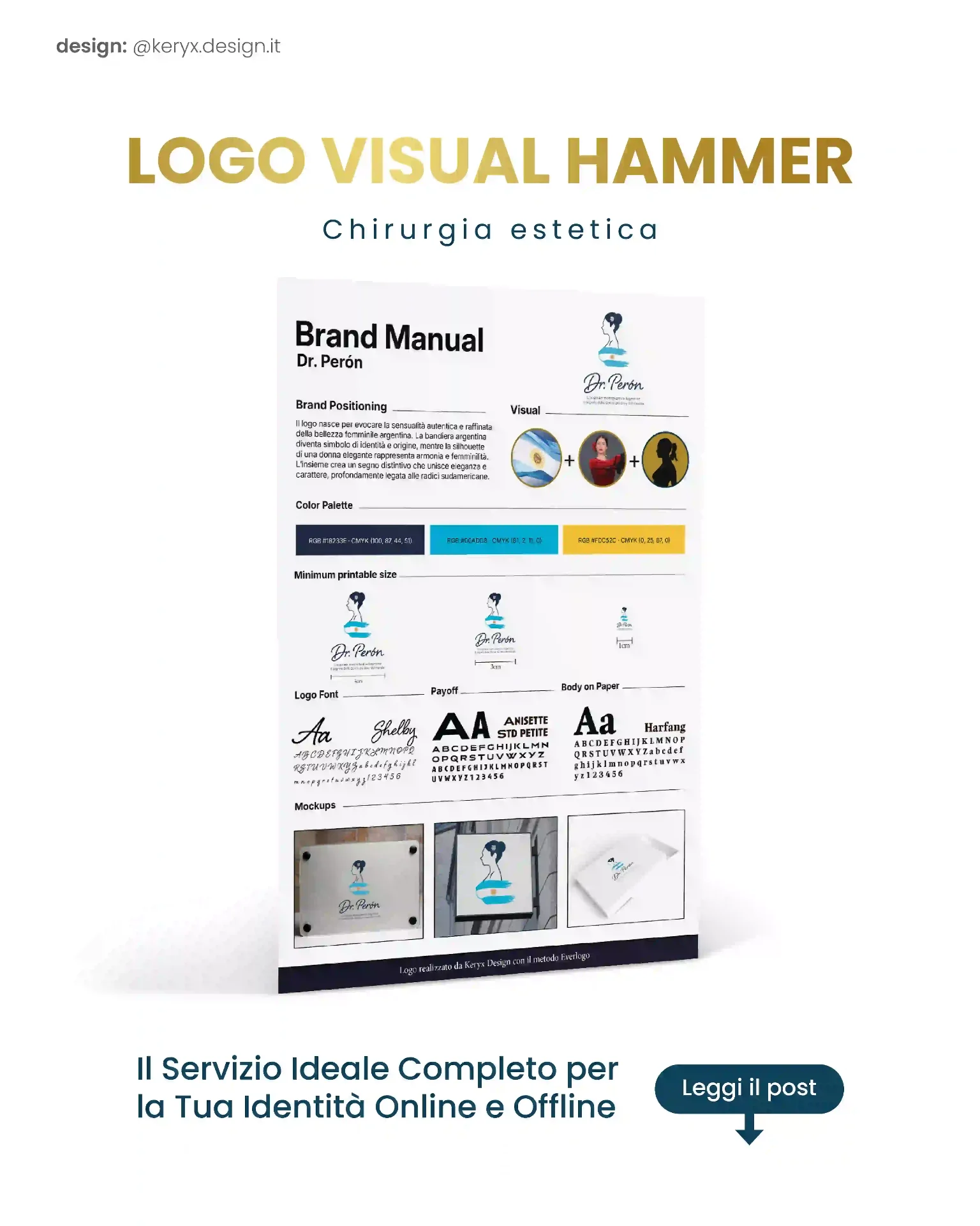 Brand Manual - Chirurgia estetica (Dr. Peron)