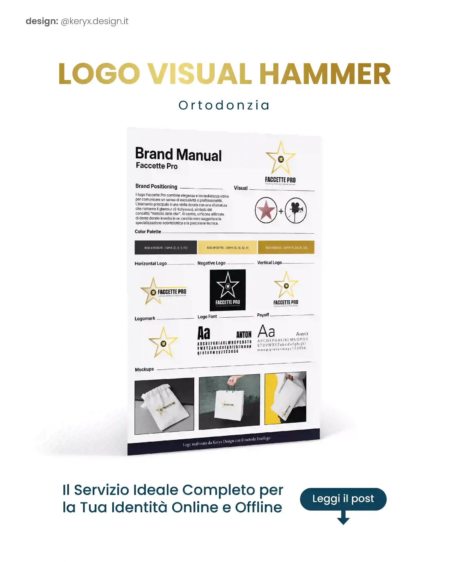 Brand Manual - Ortodonzia (Faccette Pro)