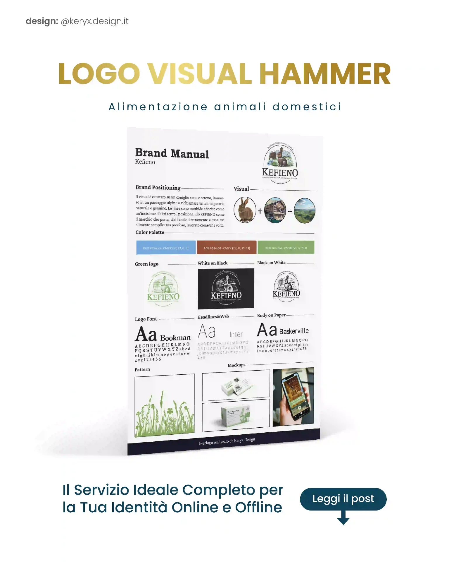 Brand Manual - Alimentazione animali (Kefieno)