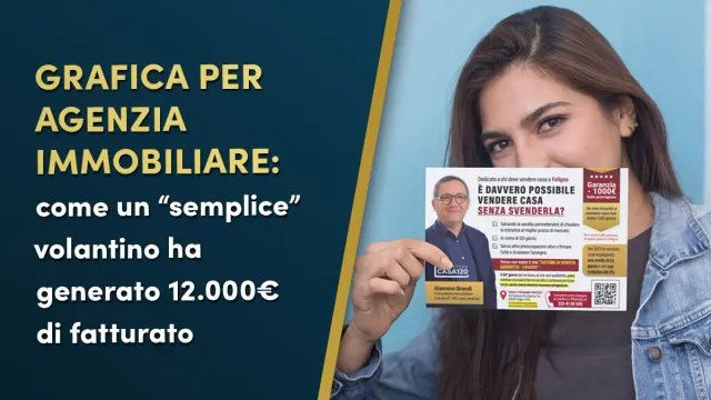 Caso studio materiali per agenzia immobiliare Brandi