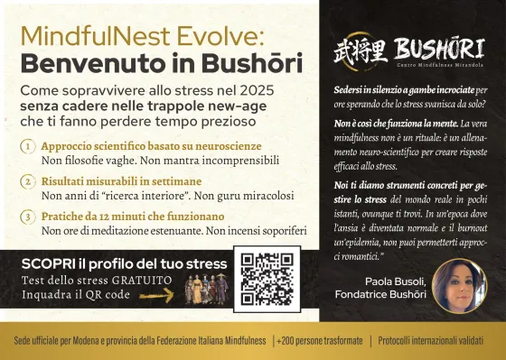 Mindfulness folded leaflet