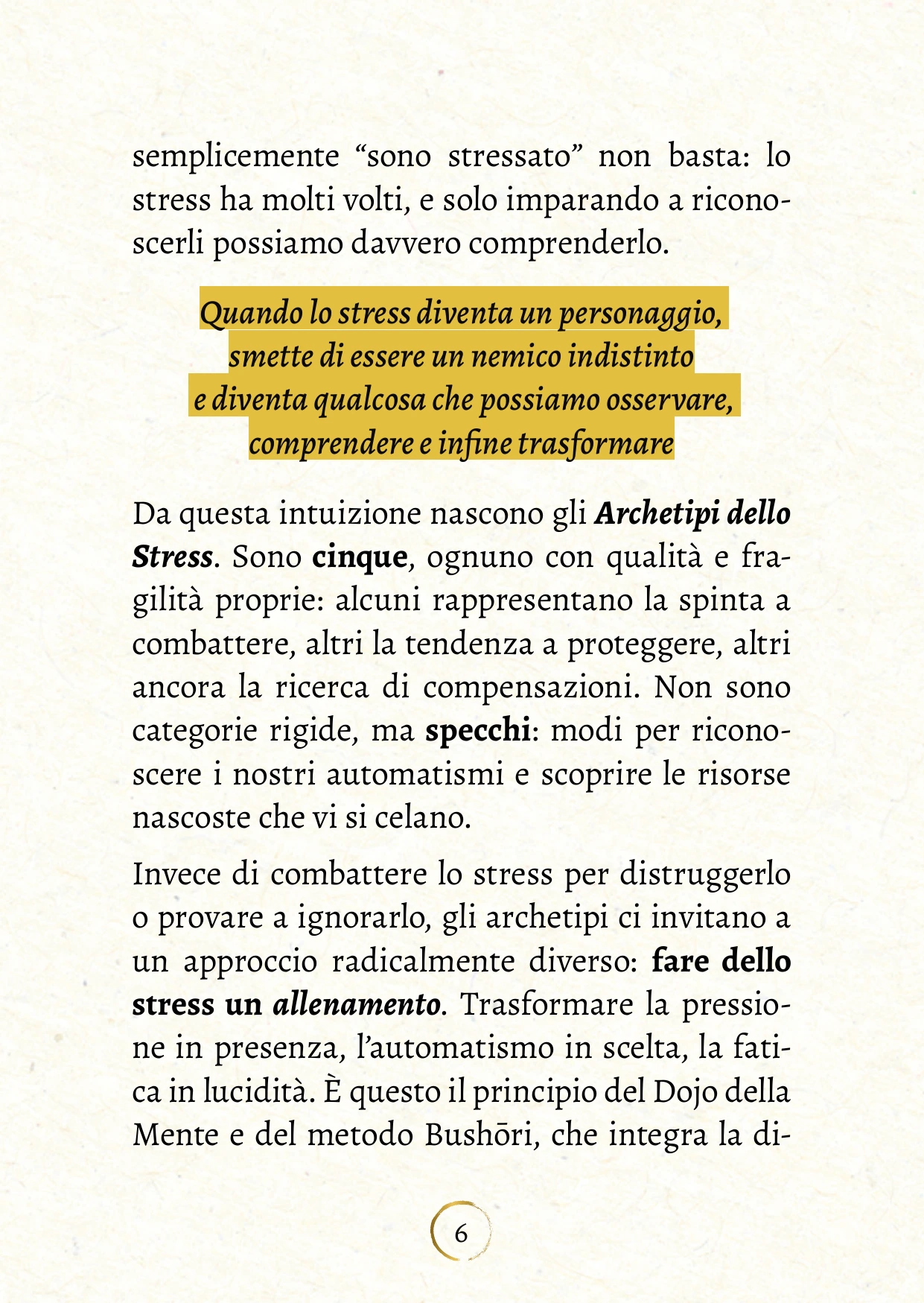 Gerarchia tipografica: highlight, bold strategici, spazio bianco