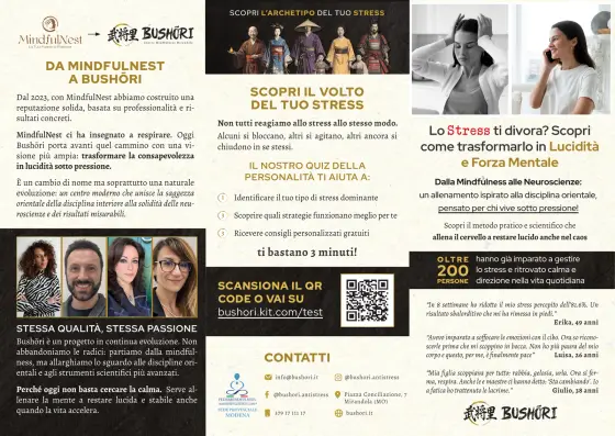 Bushori, Benessere / stress