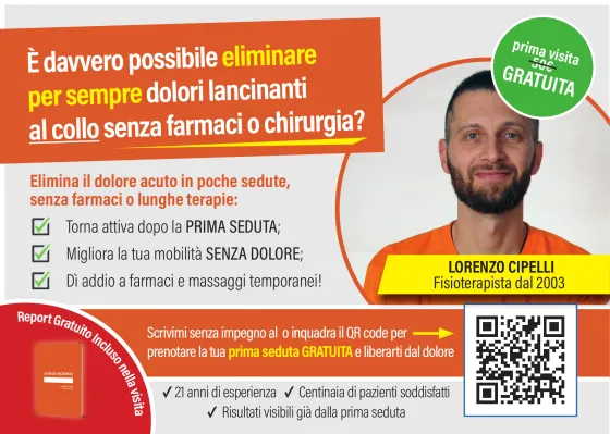 Lead gen postcard for physiotherapy