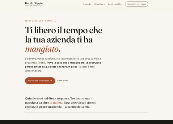 Davide Filippini personal site