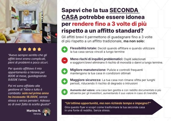 Short-term rental flyer