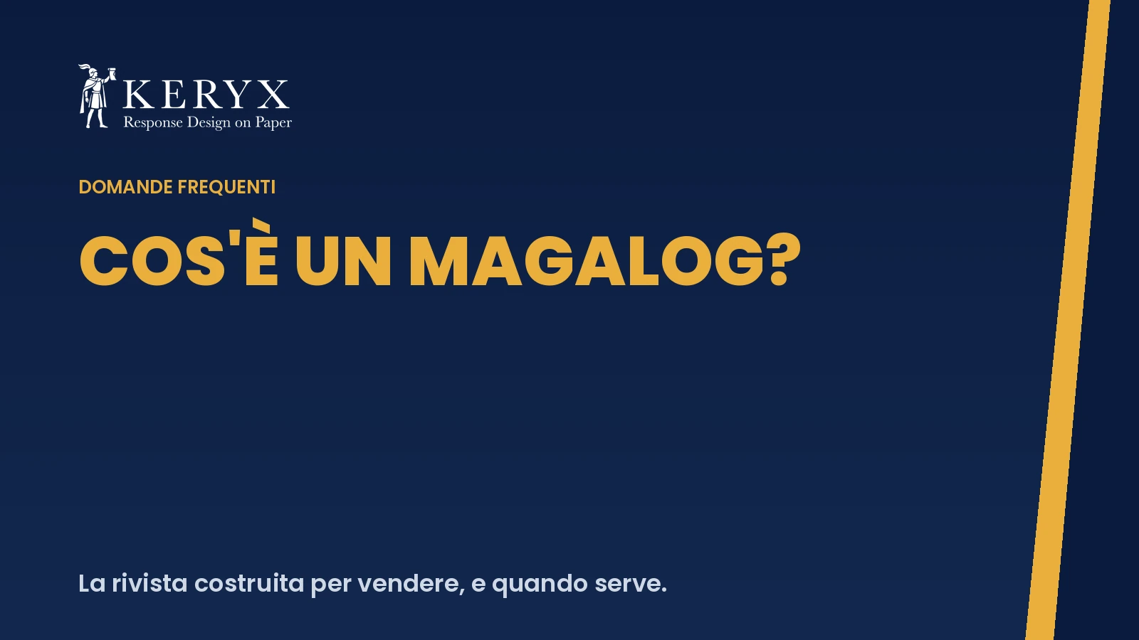 Cos'è un magalog?