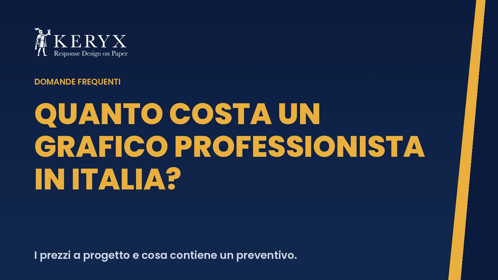 Quanto costa un grafico professionista in Italia?