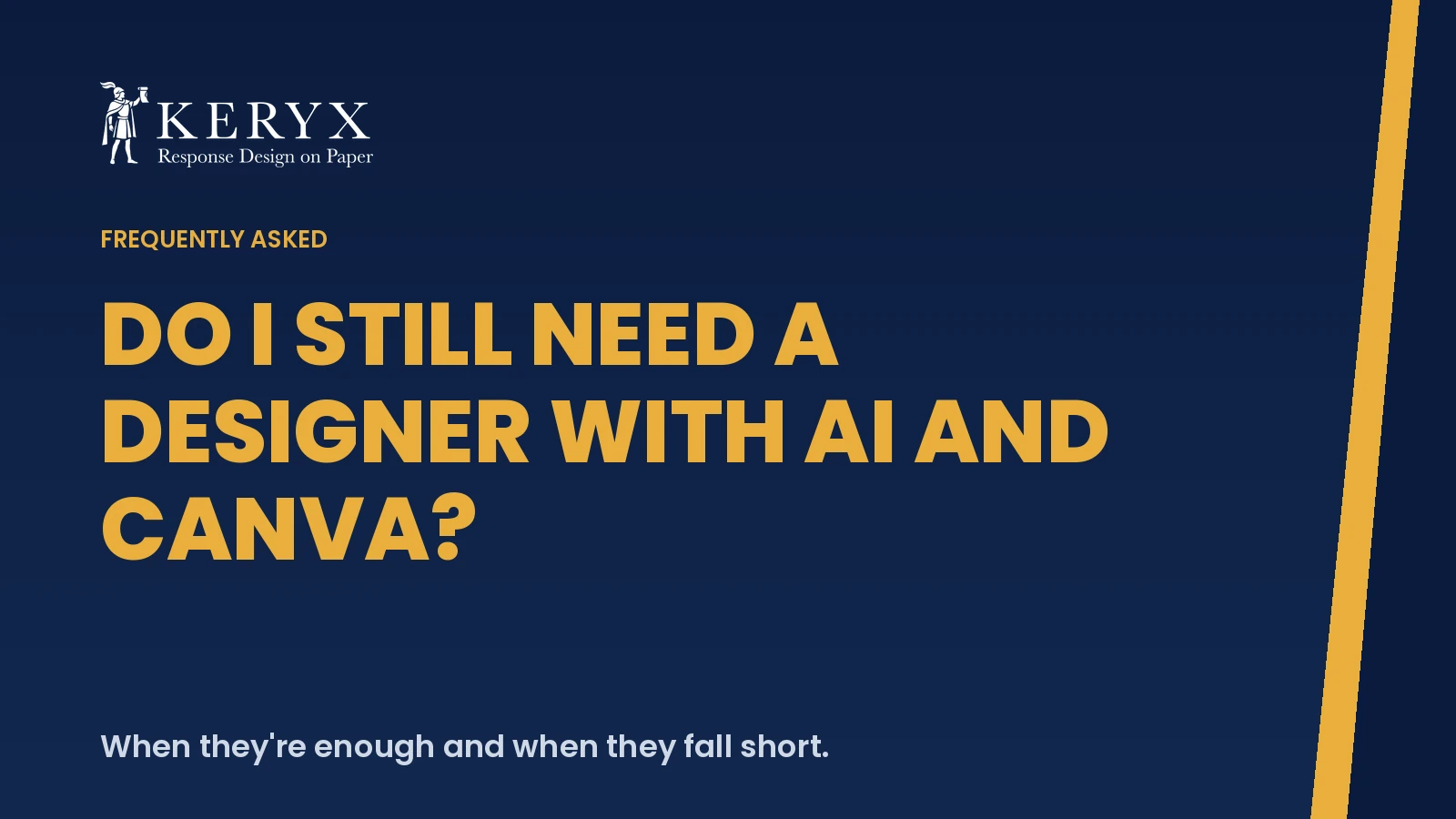 Do I still need a designer with AI and Canva?