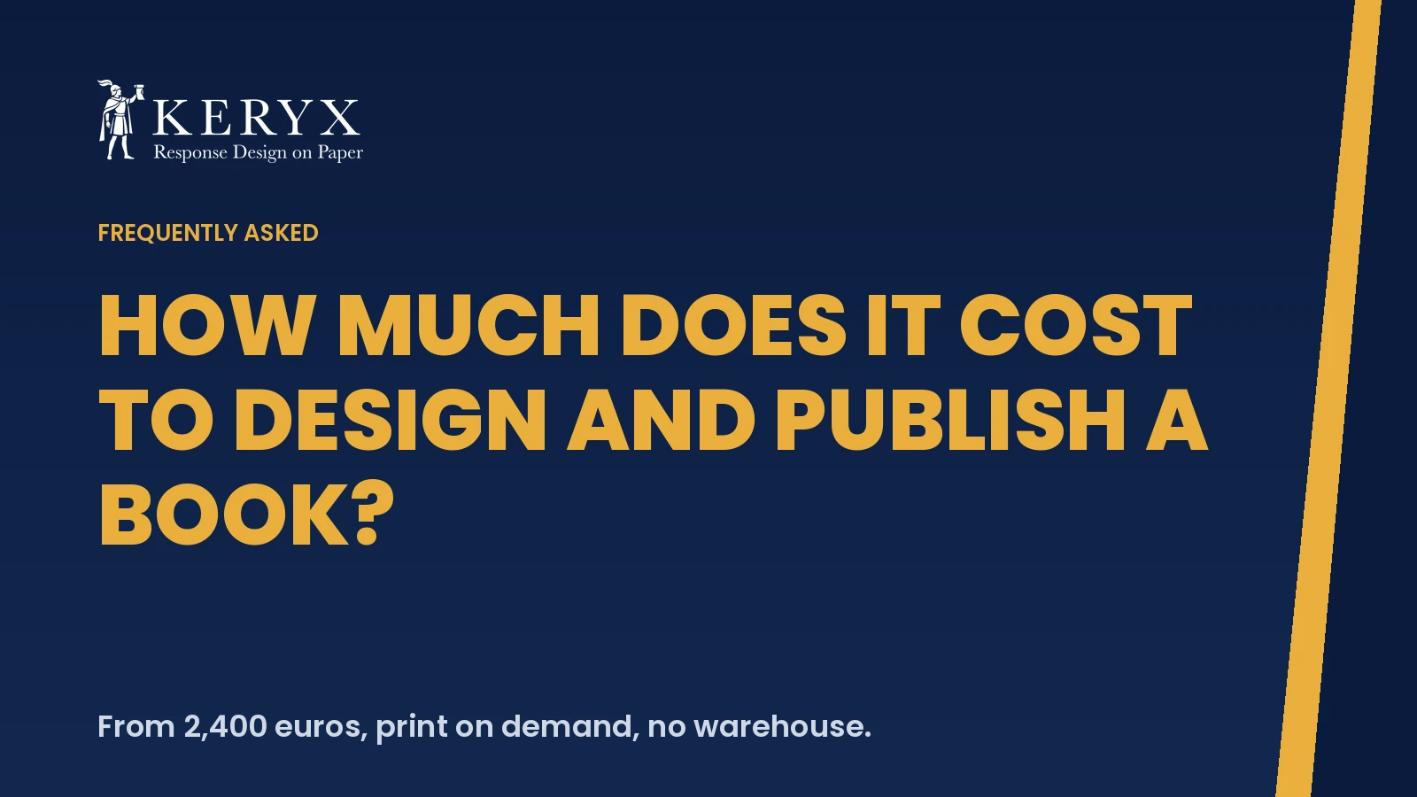 How much does it cost to design and publish a book?