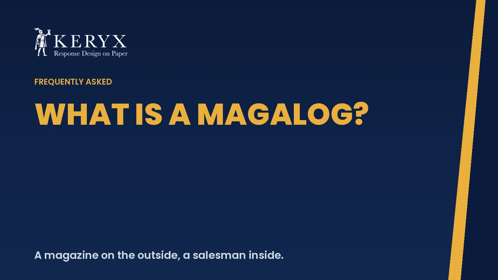 What is a magalog?