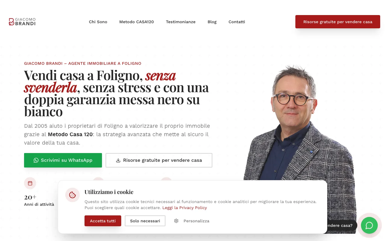Anteprima sito giacomobrandi.com