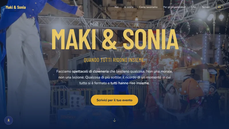 Anteprima sito makisonia.com