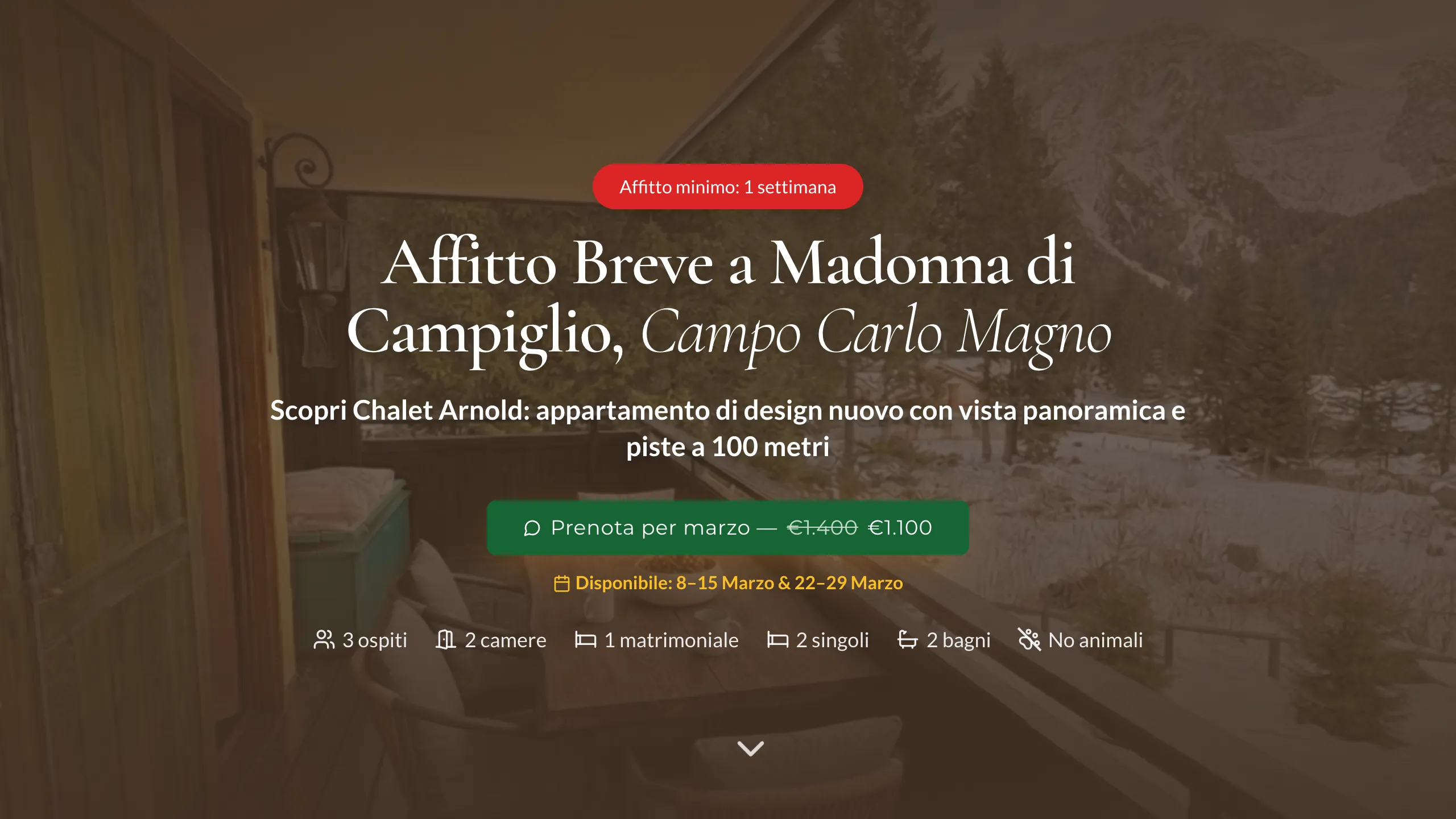 Anteprima sito pietro2002.com/affitto-campiglio